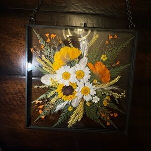 Floral flower wall hanging decor